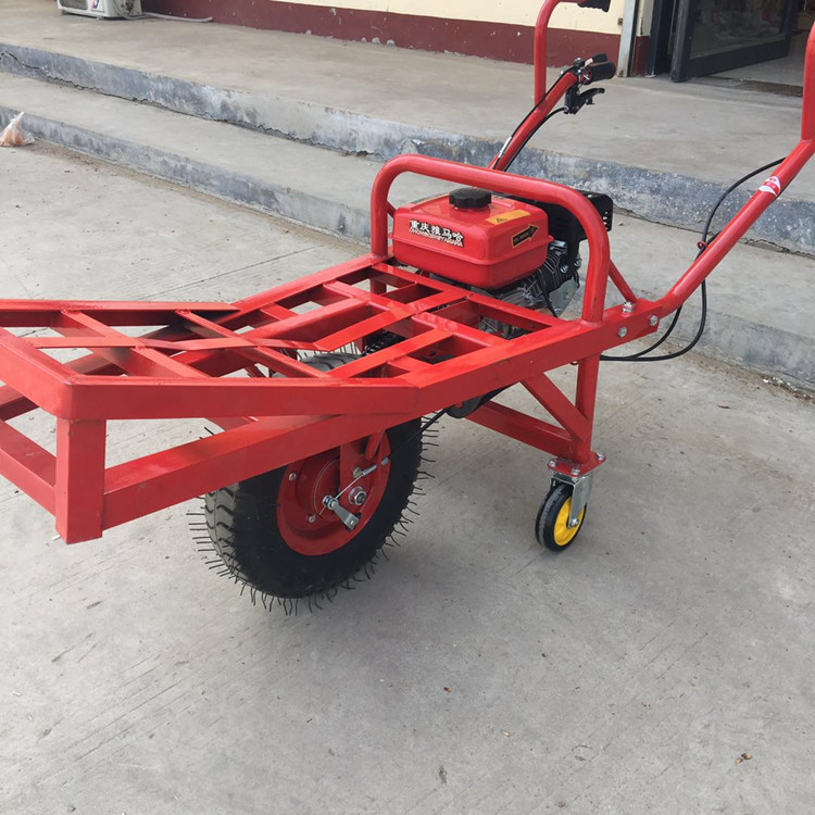 汽油推车操作说明 物流占货物搬运手推车